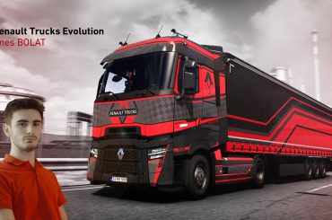 RENAULT TRUCKS’IN ETS 2 OYUNUNDAKİ ULUSLARARASI TASARIM YARIŞMASINI BİR TÜRK GENCİ KAZANDI!