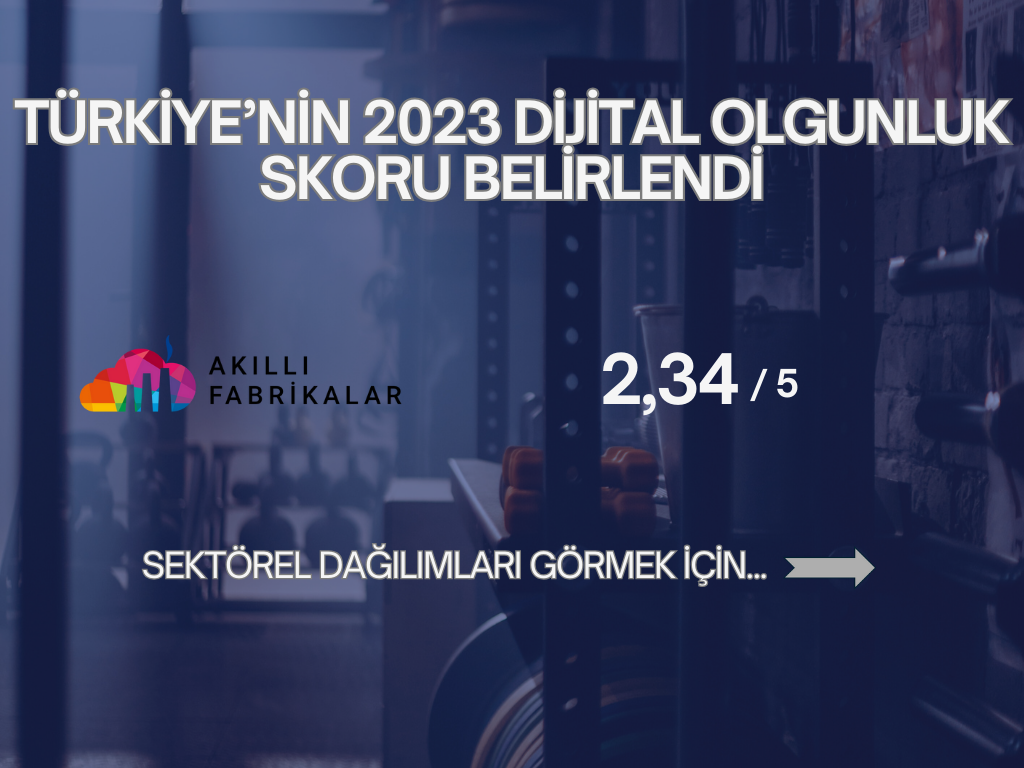 Türkiye’nin Dijital Olgunluk Skoru 2,34 Olarak Belirlendi!